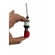 Amortisör Dikiz Ayna Süsü Anahtarlık Coilover Beyaz Kırmızı Renkli
