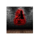 Duvar Dekoru Led Işıklı Star Wars Ful RGB Ful Aydınlatmalı