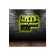 Duvar Dekoru Led Işıklı The Walking Of Dead Ful RGB Ful Aydınlatmalı