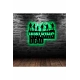 Duvar Dekoru Led Işıklı The Walking Of Dead Ful RGB Ful Aydınlatmalı