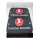 Baskılı Yan Cam Perde Aksesuar ’THY’ (Tüm Otolara Uygundur.)