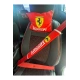 Ferrari Boyun Yastığı Emniyet Kemer Pedi Kırmızı