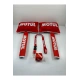 Motul Oto Konfor Seti (Boyun Yastığı, Kemer Pedi, ayna ipi, cam süsü 6 parça)
