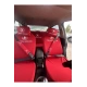 Turkish Airlines Baskılı Oto Servis Kılıfı, Kemer Pedi, Yastık Takımı Thy Kırmızı