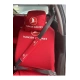 Turkish Airlines Baskılı Oto Servis Kılıfı, Kemer Pedi, Yastık Takımı Thy Kırmızı