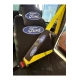 Ford Baskılı Oto Servis Kılıfı, Kemer Pedi, Yastık Takımı Ford Siyah