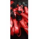 Honda Kırmızı Bez Motor Anahtarlık Kaliteli Moto Aksesuar 19cm Çift Taraflı Baskı