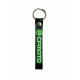 Motor Anahtarlığı Siyah Yeşil Silikon