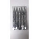 Sivri Mermi Bijon Kapağı Krom 17mm