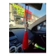 Egzoz Püskülü Dikiz Ayna Püskülü Beyaz X Öpücük