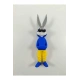 Bugs Bunny Oto Torpido Süsü Mavi