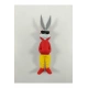 Bugs Bunny Oto Torpido Süsü Kırmızı