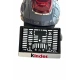 Motor Plakalık Çikolatalı Gofret Baskılı Motosiklet Plakalığı