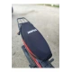 MOTUL SİYAH BEYAZ DESENLİ PENYE MOTOSİKLET KILIFI -MOTOR UYUMLU