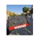 Wasted Motor Takmatik Pleksi Plakalık (Beyaz-Kırmızı)