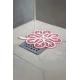 Gider Koku Önleyici Silikon Mat Banyo Mutfak Lavabo Balkon Gider Tıpası Kapağı Pembe