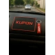Kupon Logolu Araç İçi Torpido Üstü Kaydırmaz Ped ve Anahtarlık Seti
