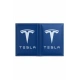 Tesla Logolu Deri Ruhsat Kabı – Şık Araç Evrak Kabı & Kimlik Kartlık