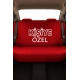 Kişiye Özel 8 Parça Oto Koltuk Kılıf Seti (Ön+Arka Set, 2 Boyun Yastık,2 Kemer Kılıf) Kırmızı