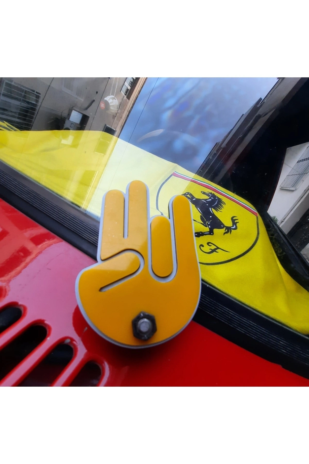 Universal Jdm Silecek Süsü 1 Paket 2 Adet(sarı Renk)