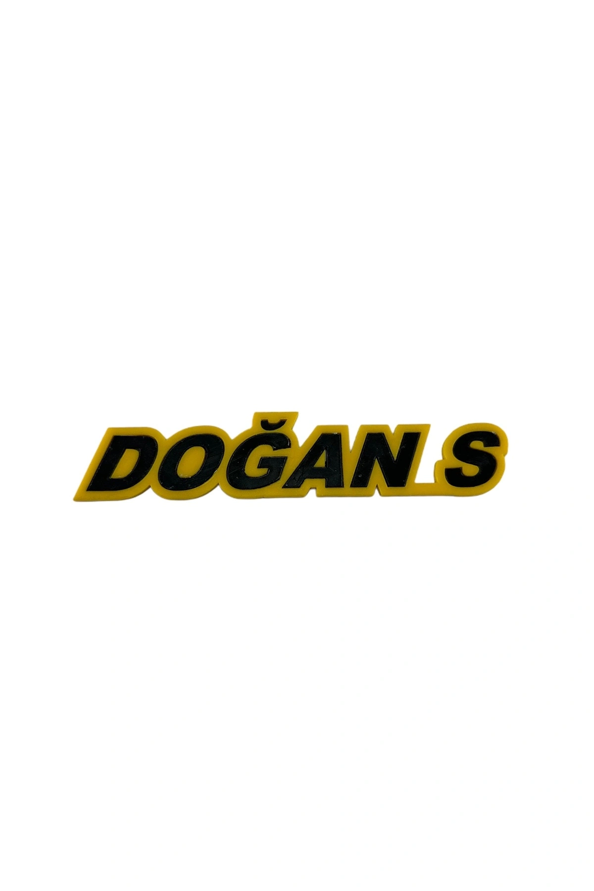Doğan S Marka Arka Amblem Siyah