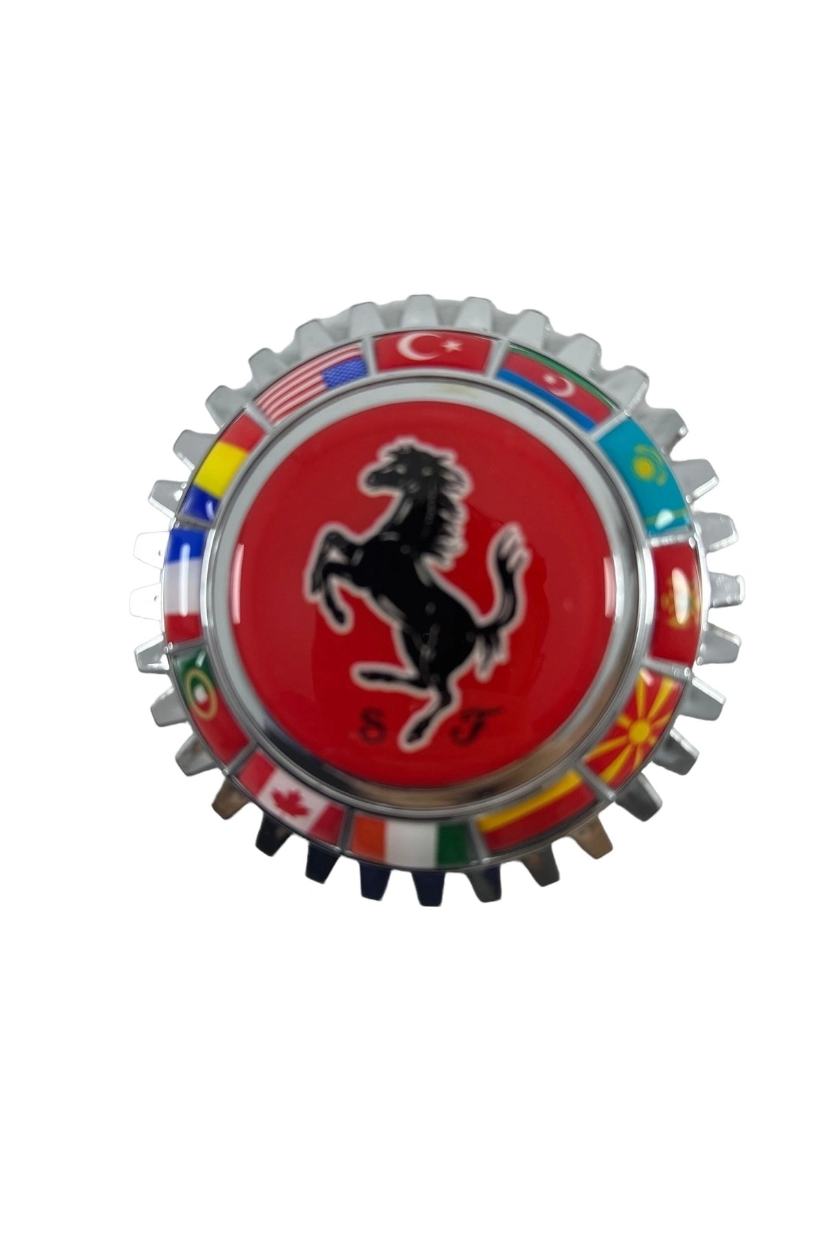 Ferrari Tırtıl Arma Kırmızı
