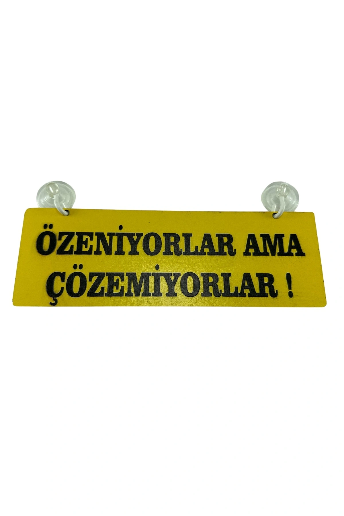 Cam Süsü Yazı ’ÖZENİYORLAR AMA ÇÖZEMİYORLAR’ Mdf Vantuzlu