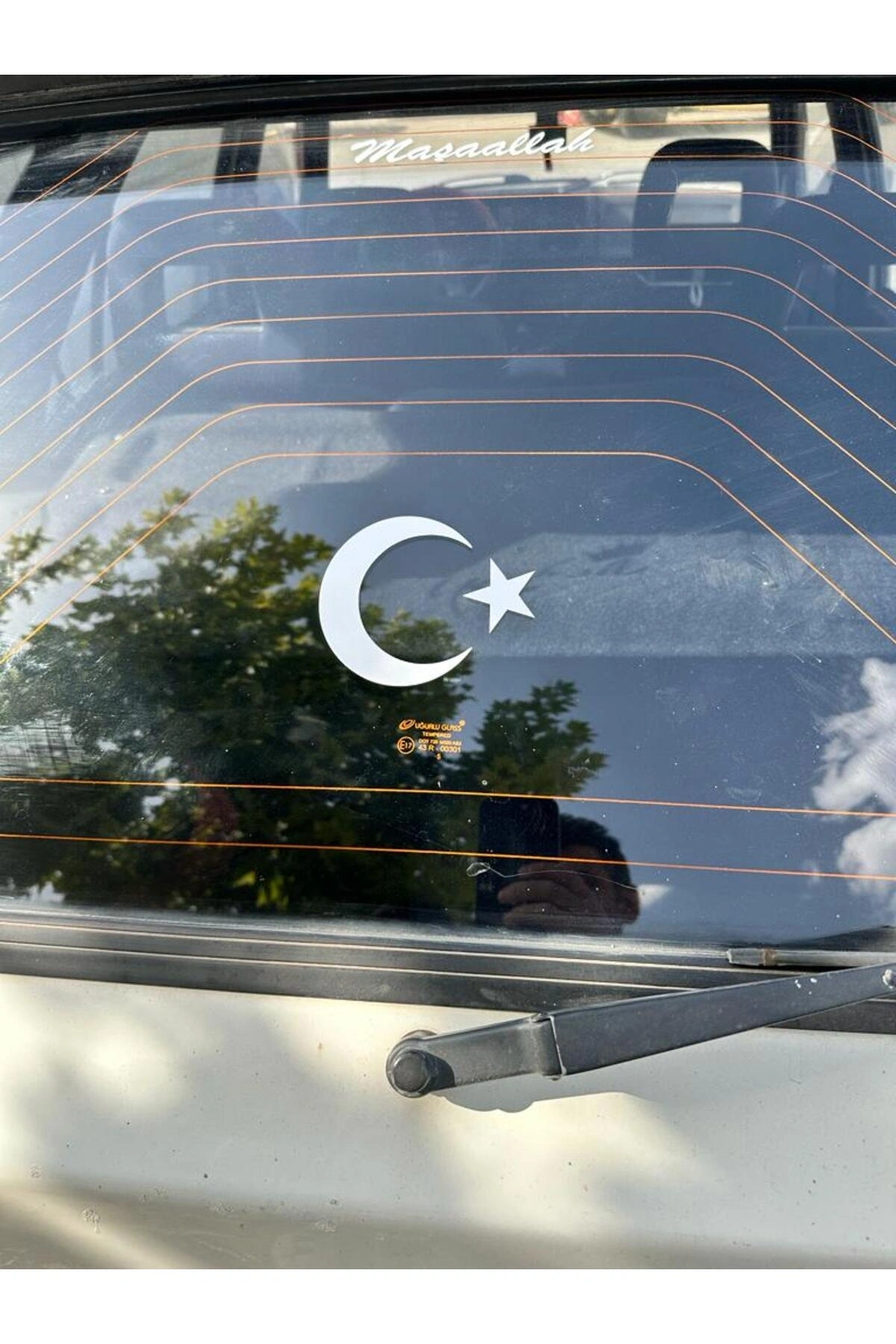 Etiket Ayyıldız Beyaz