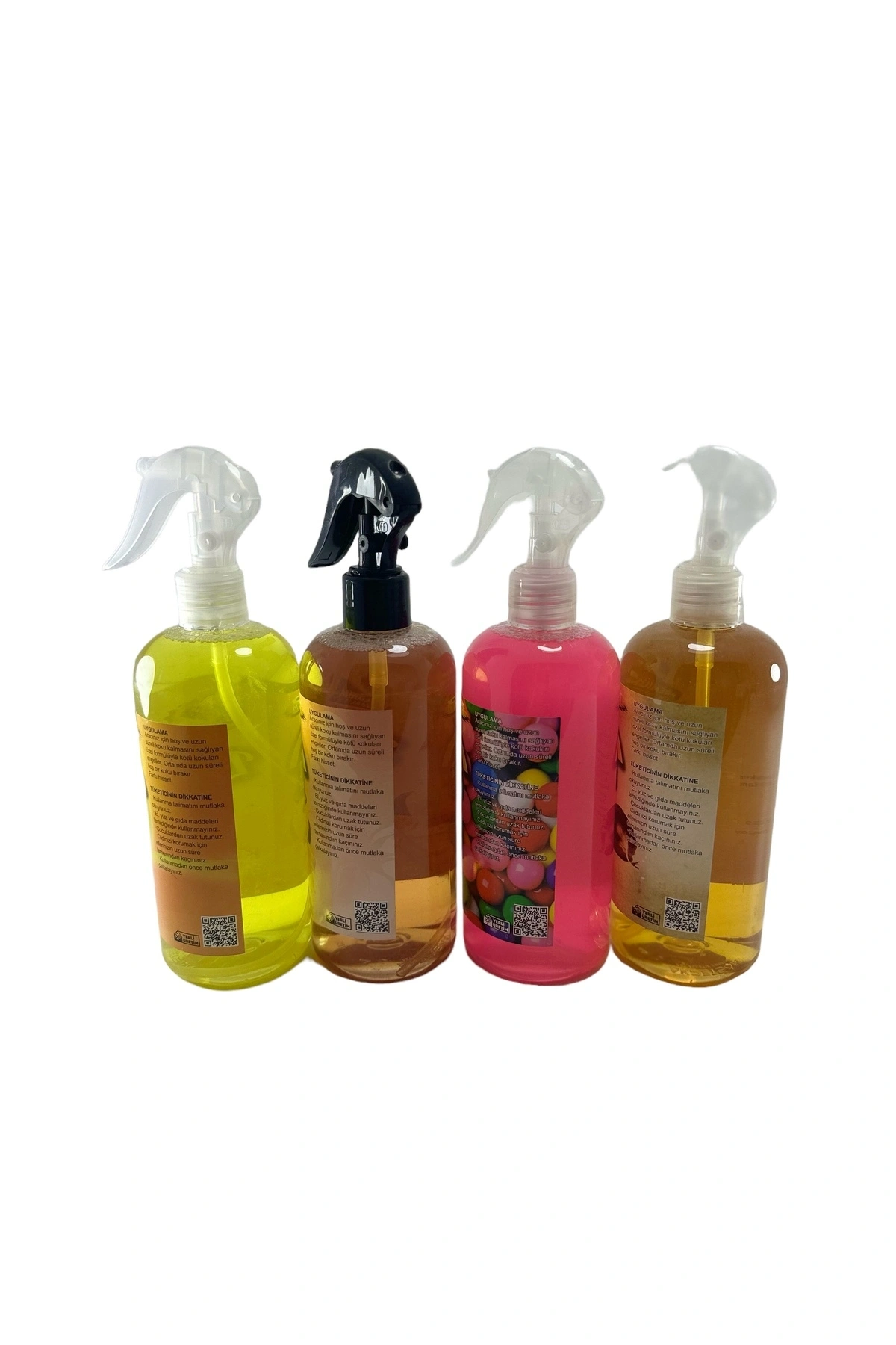 Araç Ortam Kokusu Set 4’lü (Kavun,Vanilya,Kestane,Bubble Gum)