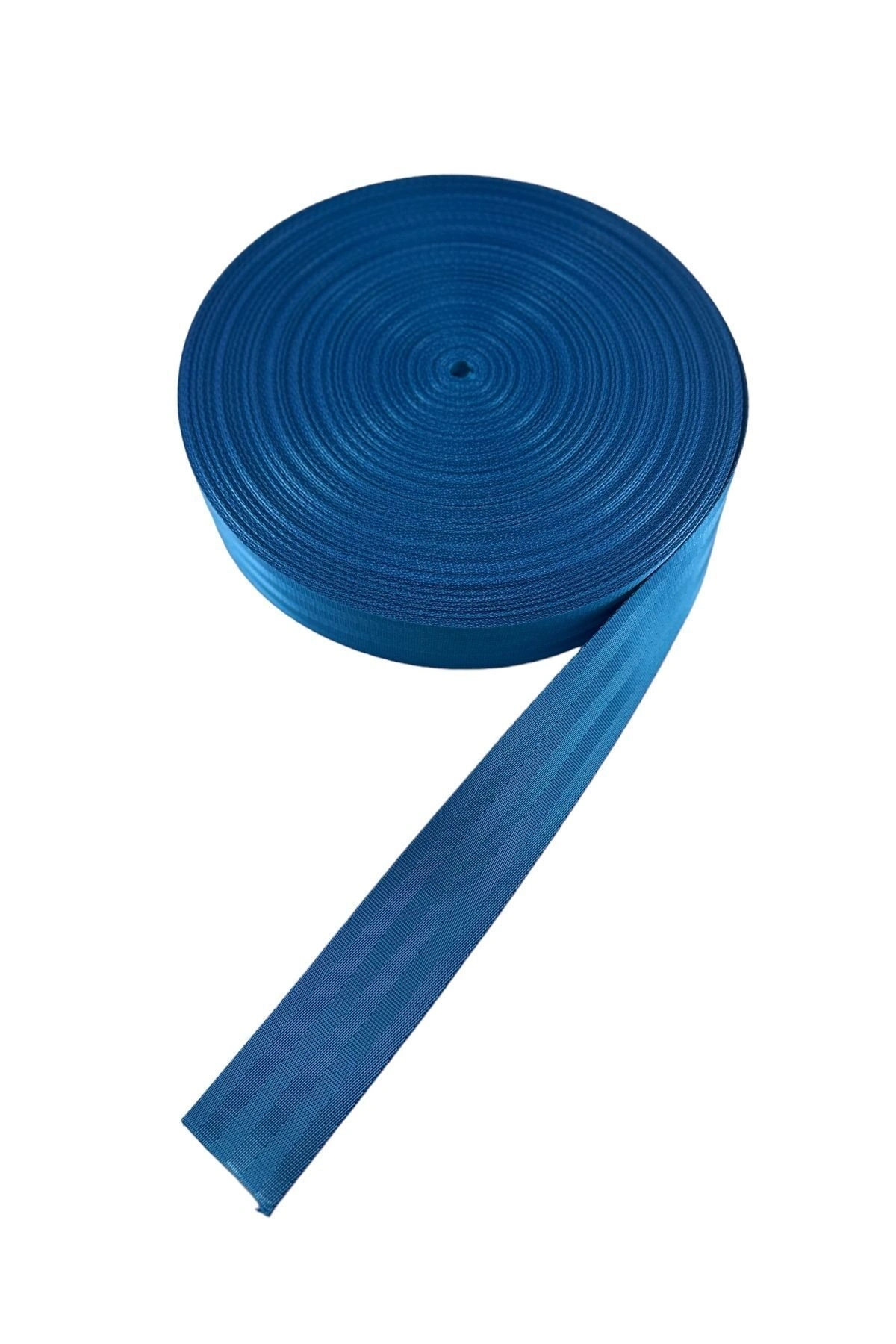 Renkli Emniyet Kemeri Mavi 50 Metre