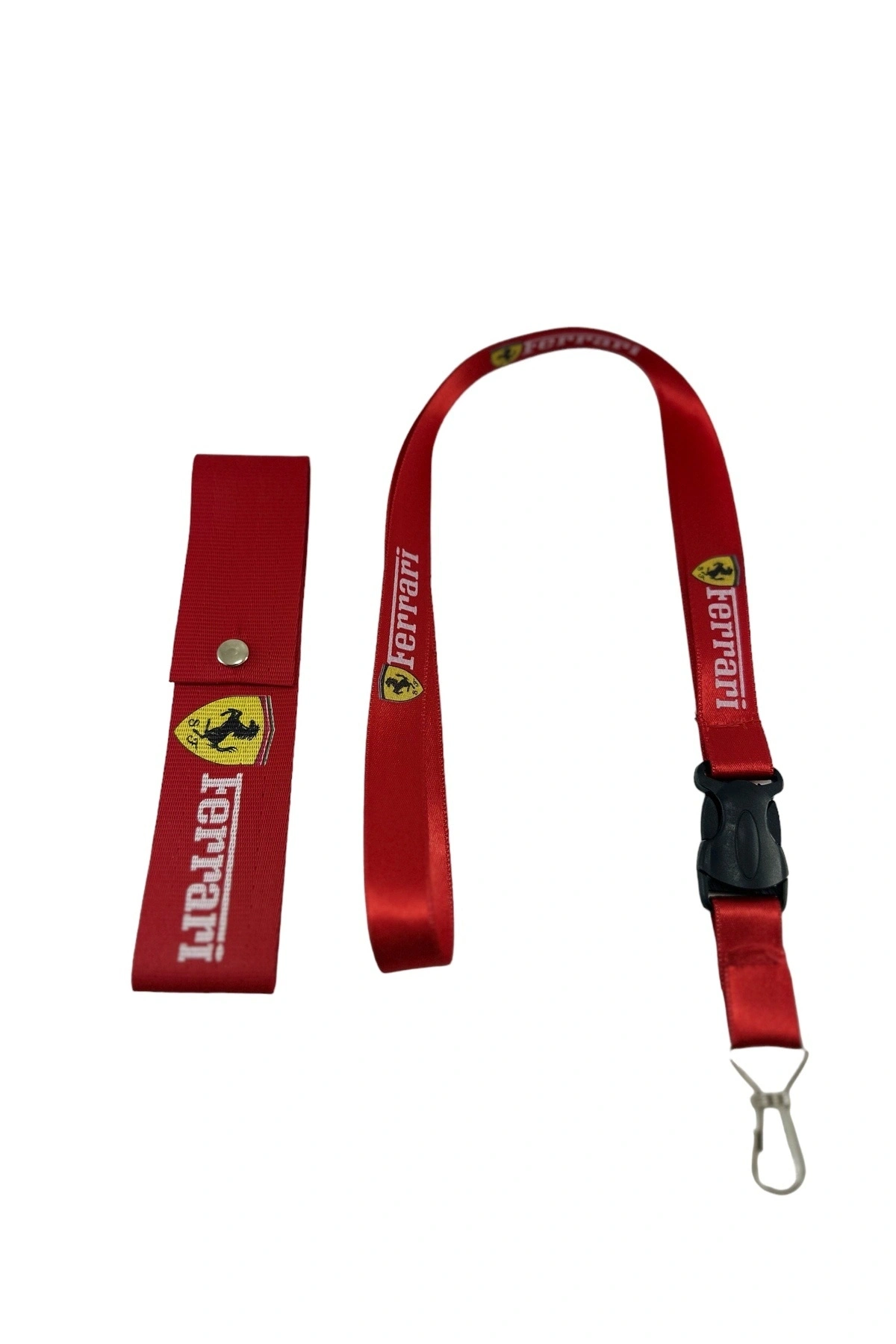 Ferrari Tampon Dili & Ayna İpi Kırmızı