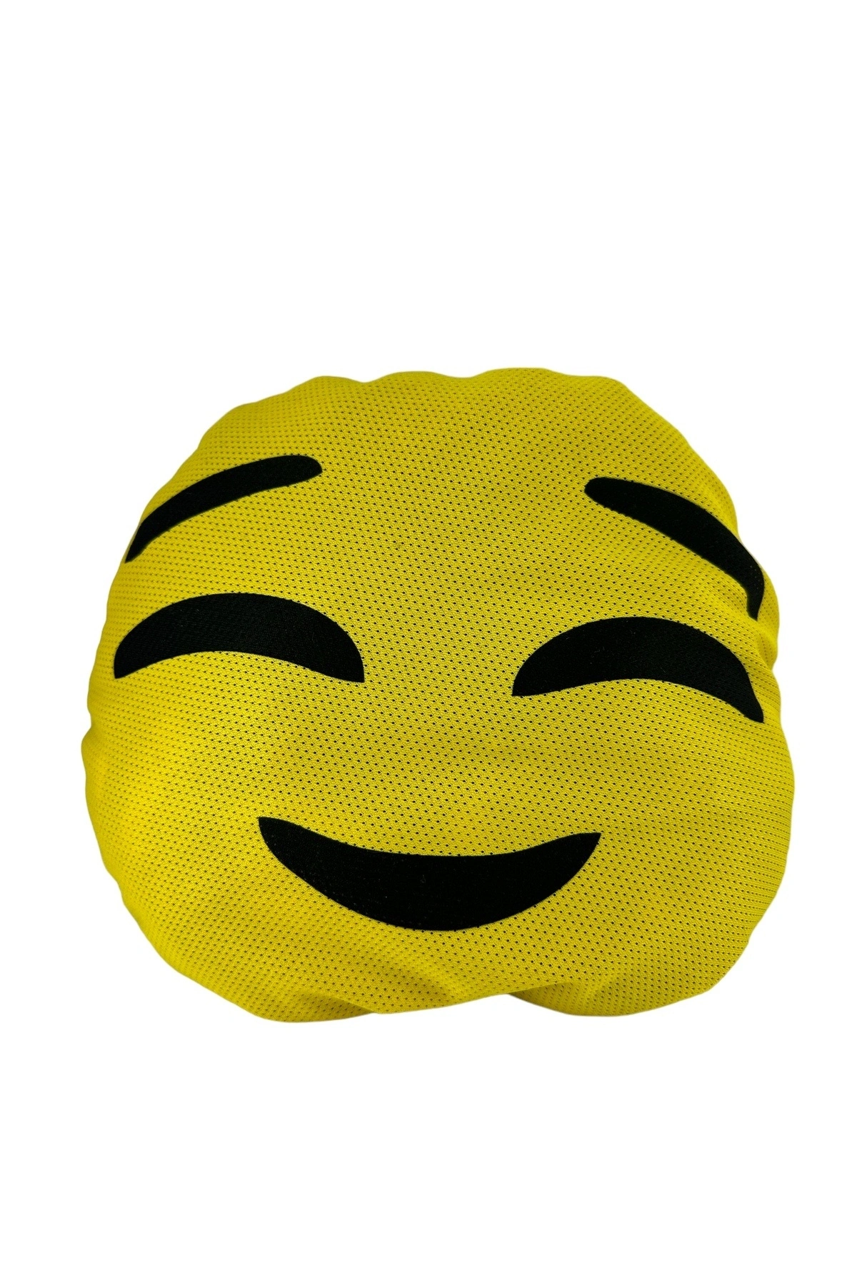 Emoji Oto Boyun Yastığı Gülen Altı Sarı