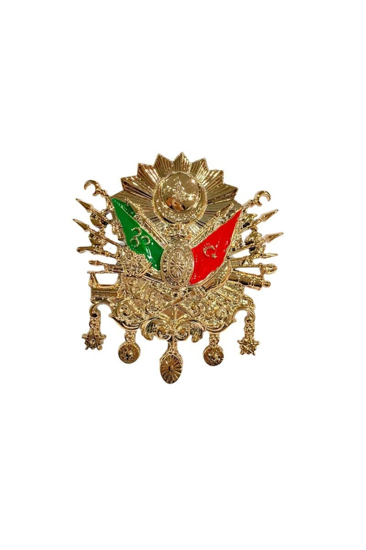 Osmanlı Tuğra Vidalı Büyük Gold / Yacıy03