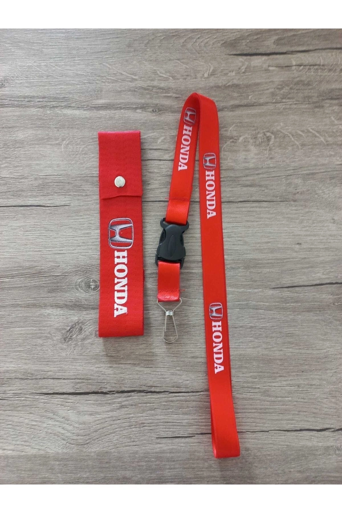 Honda Uyumlu Kırmızı Renk Yüksek Kalite Tampon Dili & Çeki Ipi / Oto Ayna Askısı & Ayna Ipi