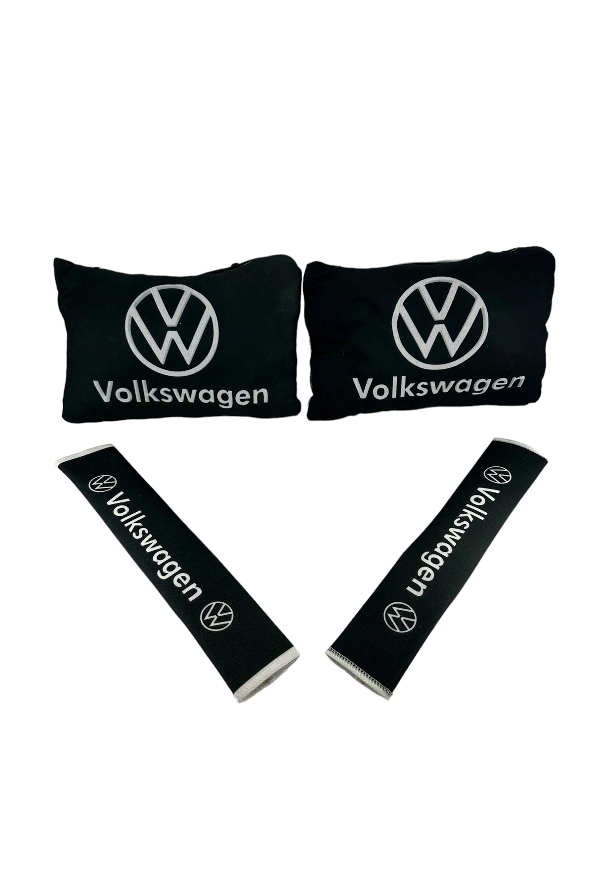 Volkswagen Boyun Yastığı Emniyet Kemer Pedi Siyah