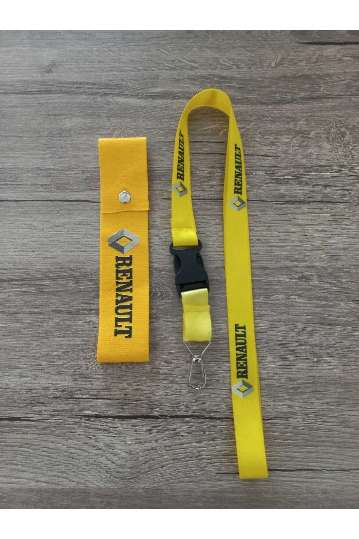 Renault Uyumlu Sarı Renk Yüksek Kalite Tampon Dili & Çeki Ipi / Oto Ayna Askısı & Ayna Ipi
