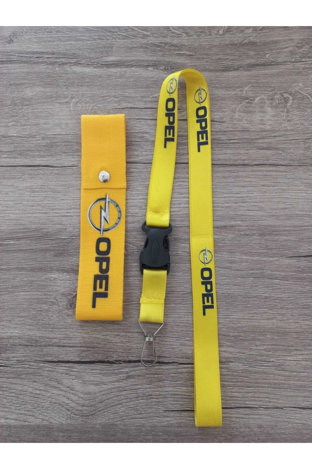 Opel Uyumlu Sarı Renk Yüksek Kalite Tampon Dili & Çeki Ipi / Oto Ayna Askısı & Ayna Ipi
