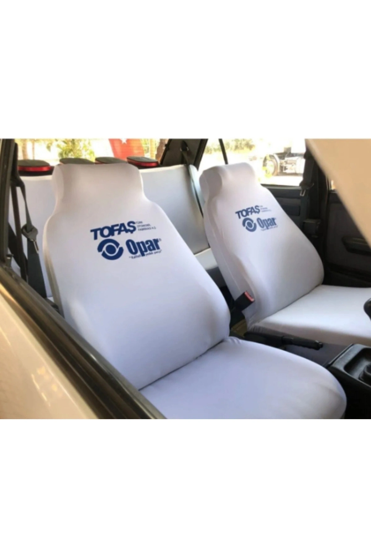 Tofaş Opar Oto Servis Kılıfı Beyaz