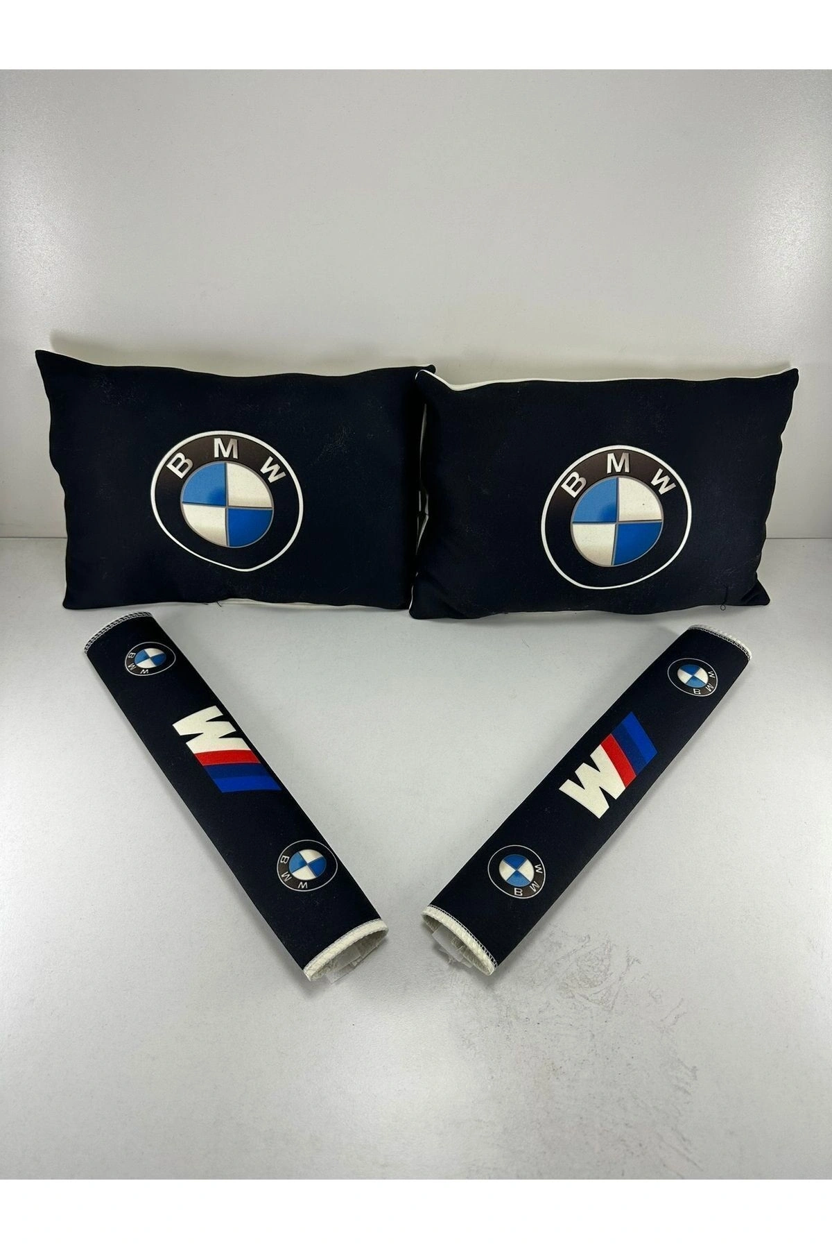 Bmw Boyun Yastığı Emniyet Kemer Pedi Siyah Bmw