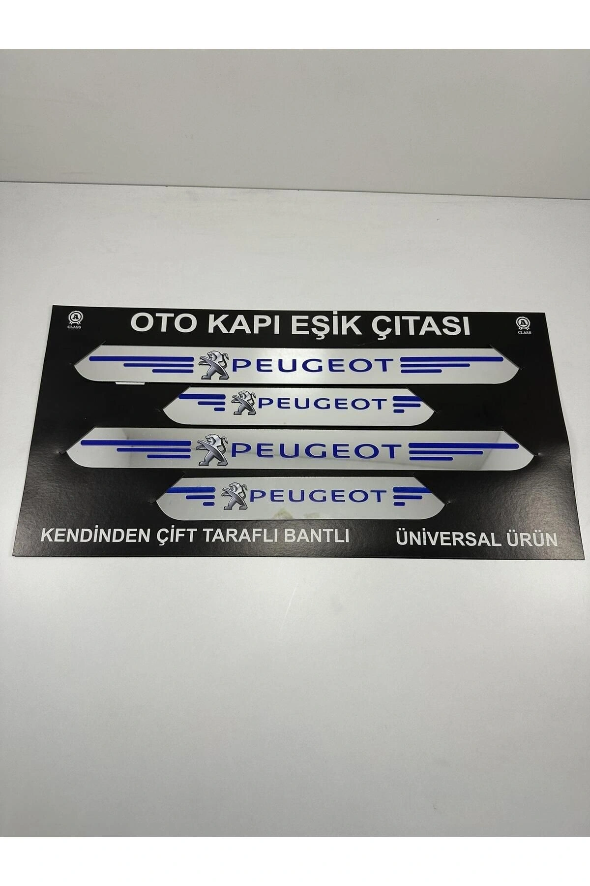 Peugeot Oto Kapı Eşik Çıtası 4’lü Takım Aynalı Pleksi