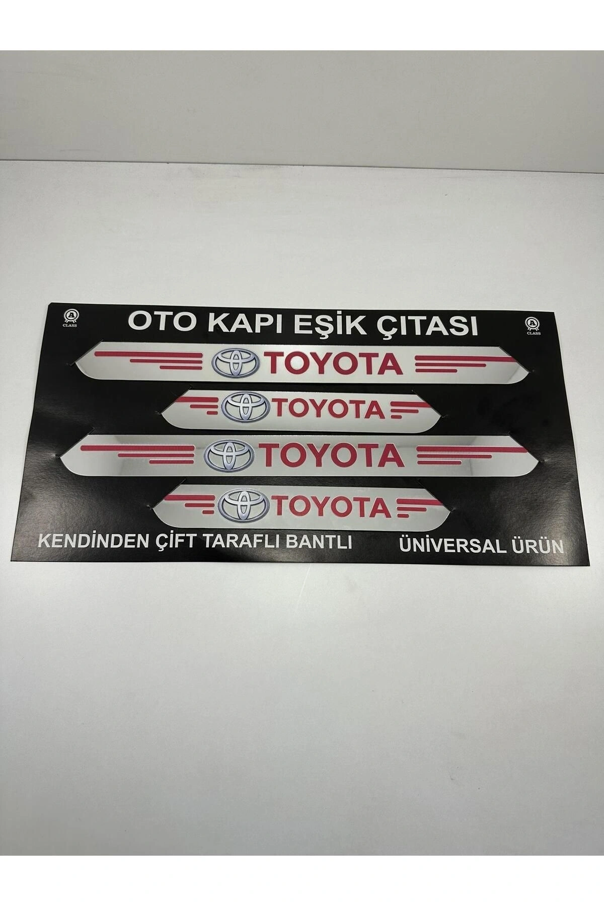 Toyota Oto Kapı Eşik Çıtası 4’lü Takım Aynalı Pleksi