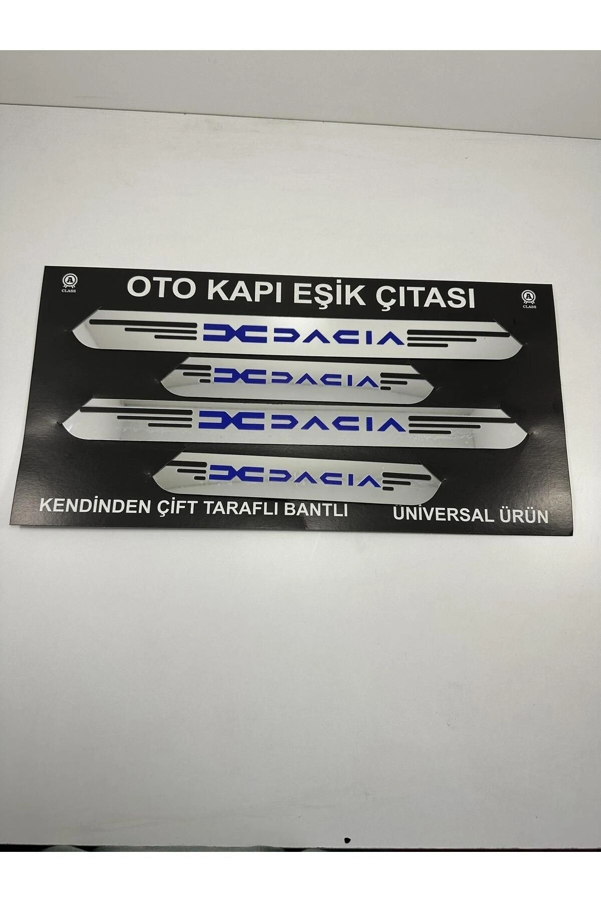 Dacia Oto Kapı Eşik Çıtası 4’lü Takım Aynalı Pleksi