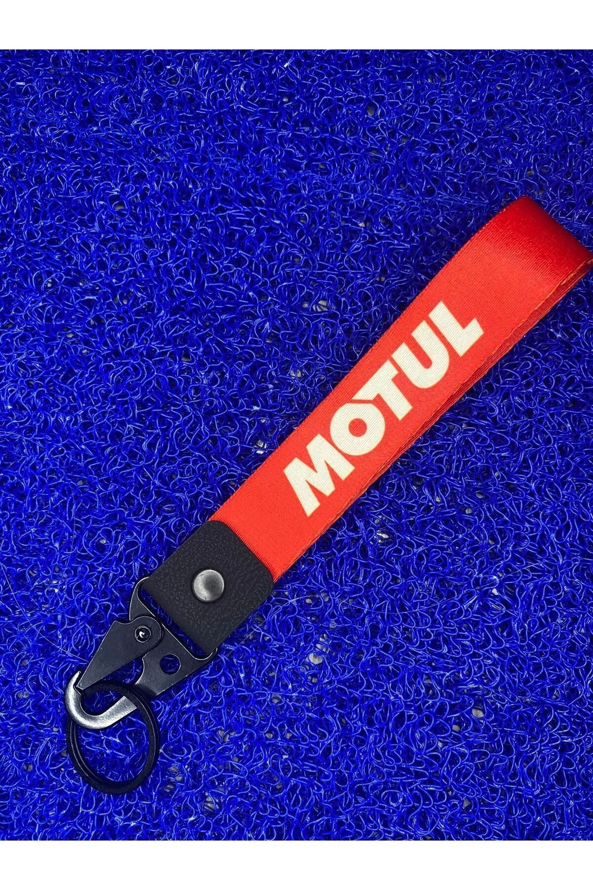 Motul uyumlu bez anahtarlık kaliteli oto aksesuar