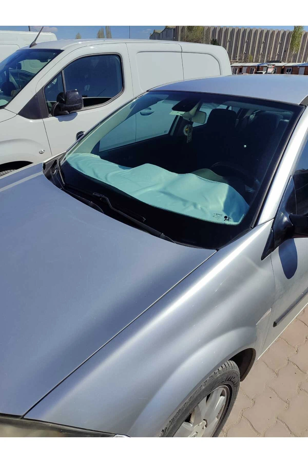 Oto Göğüs Örtüsü Beyaz Baskısız