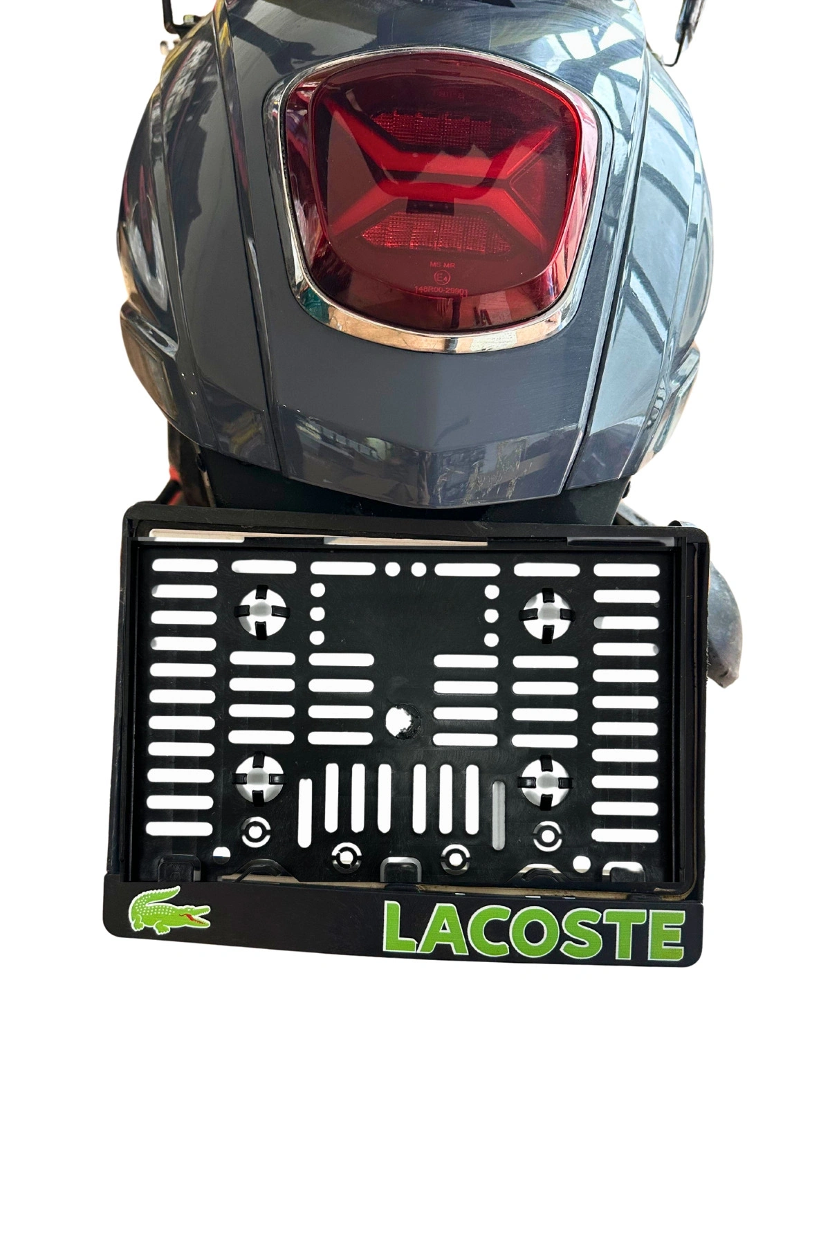 Motor Plakalık Laco Baskılı Motosiklet Plakalığı