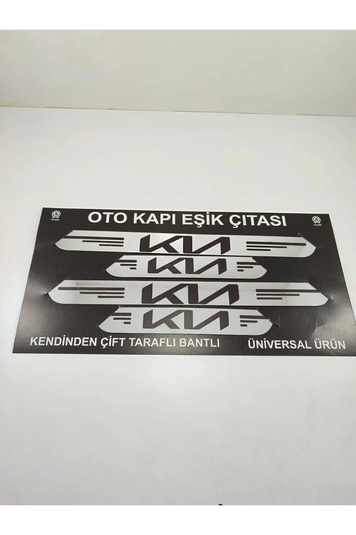 Kia Oto Kapı Eşik Çıtası 4’lü Takım Aynalı Pleksi