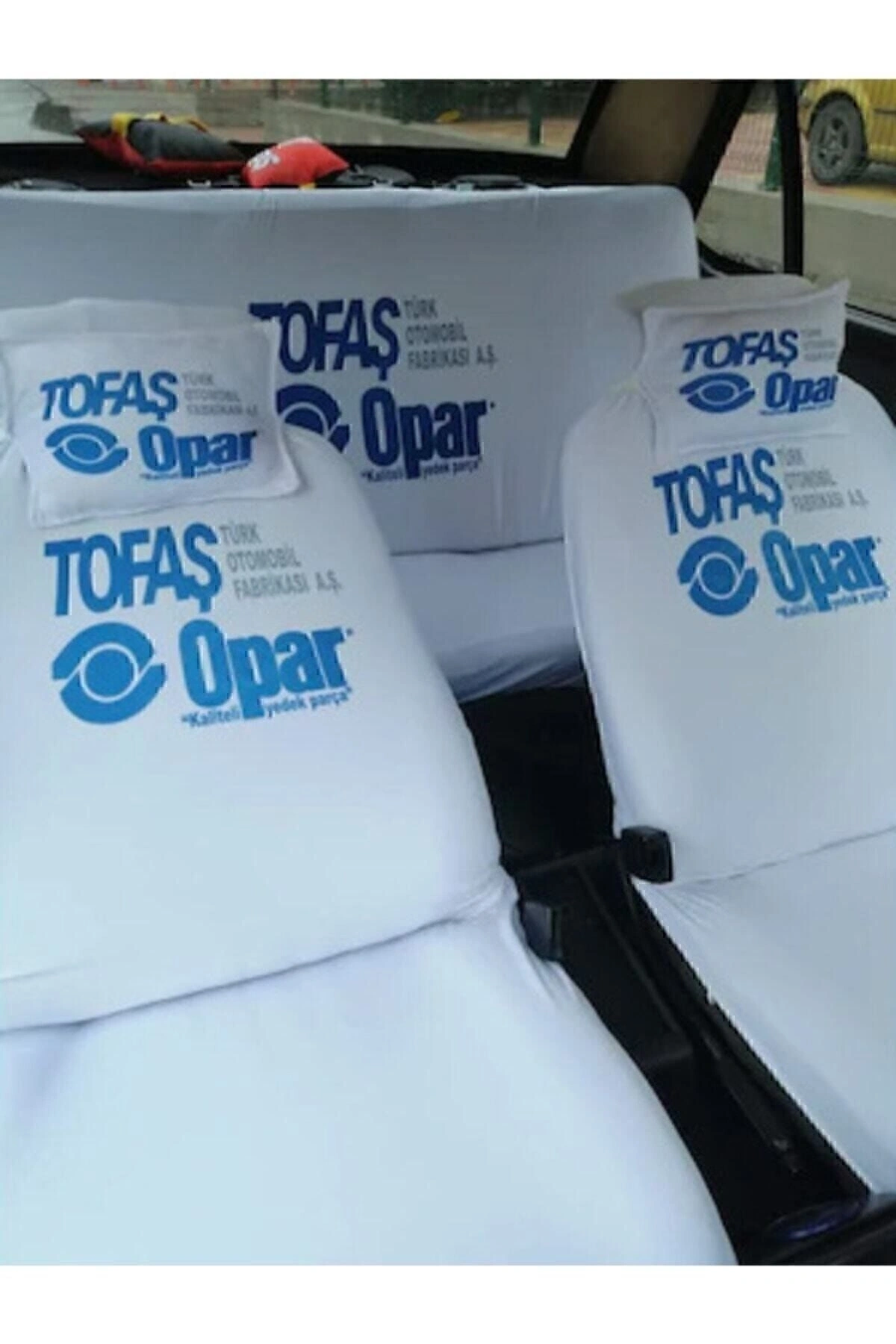 Tofaş Uyumlu Beyaz Servis Kılıfı