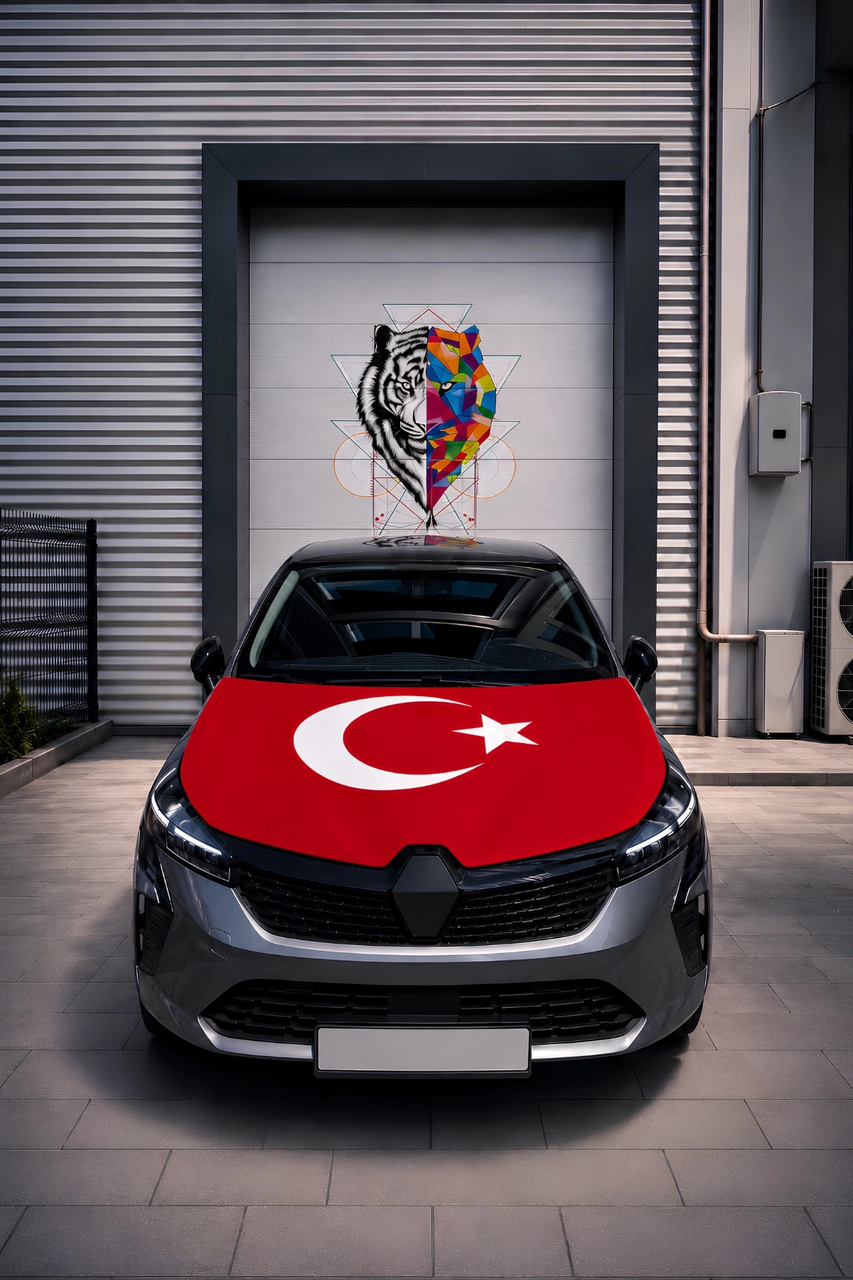 Araç Kaput Üstü Türk Bayrağı – 150 × 120 cm