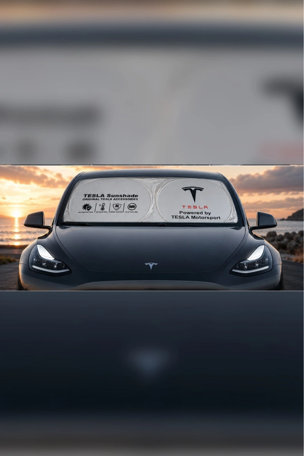 ÖN CAM GÜNEŞLİK TESLA