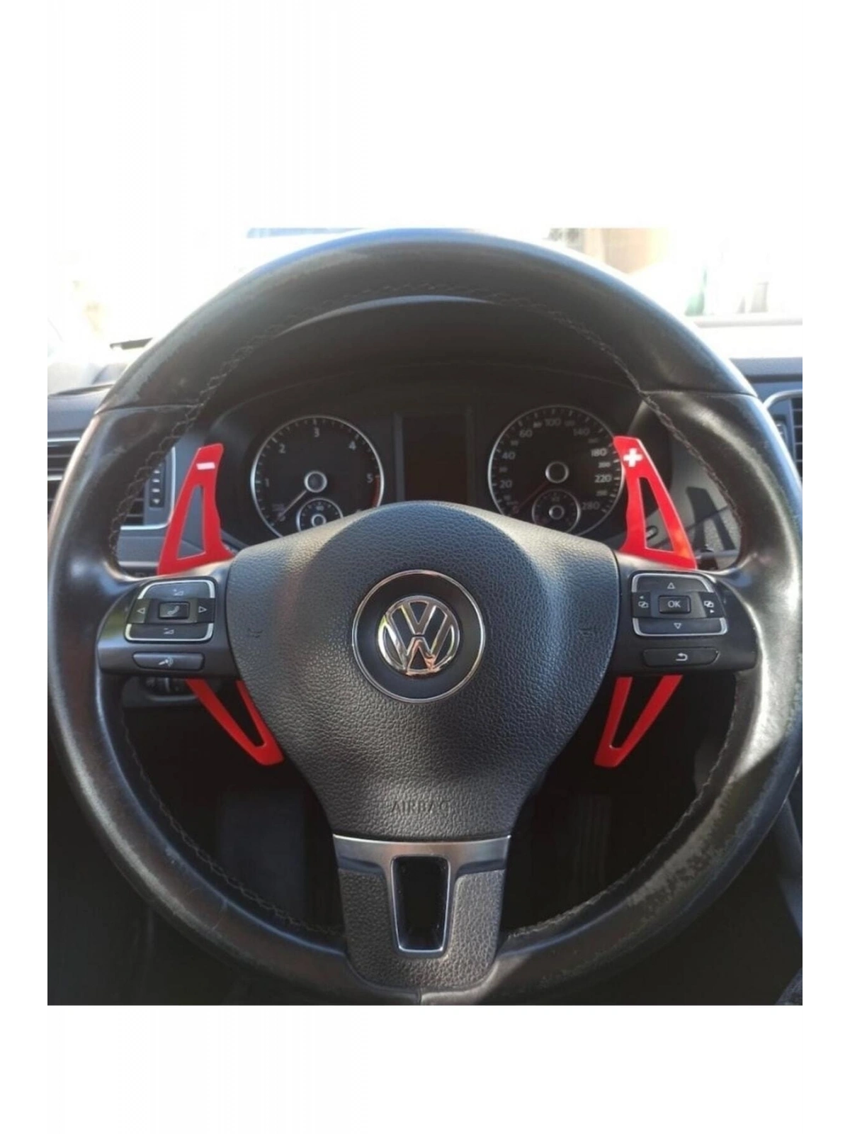 Universal F1 Kulakçık Pedal Shift Paddle Shift Kırmızı